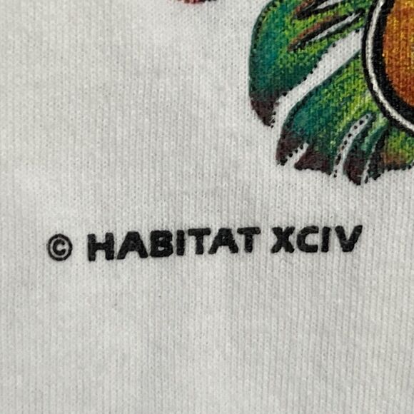 🔥 Vintage 1994 TREASURE ISLAND “Wraparound Graphics” Single Stitch Pirate Tee X - Picture 6 of 9